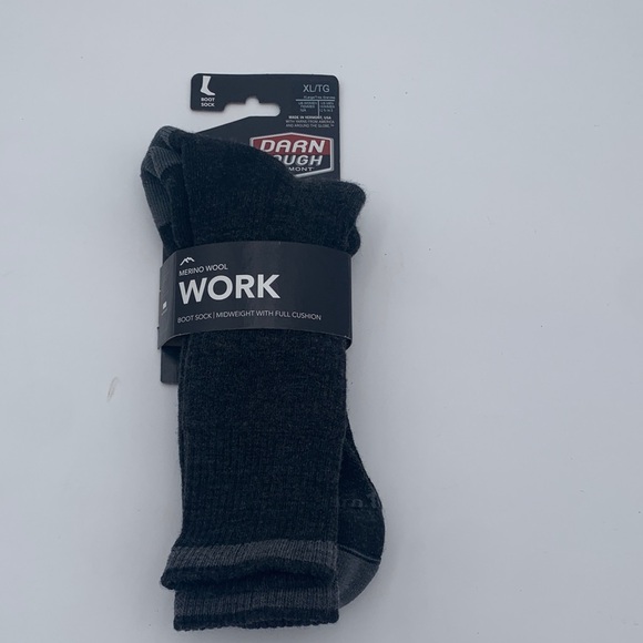 Men's Darn Toughness Black Work Socks size XL/TG - Picture 1 of 8